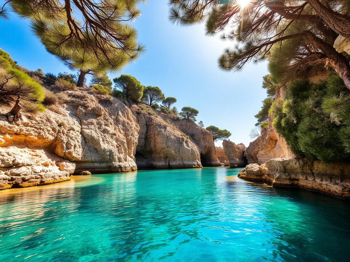 Küstenbucht auf Mallorca
